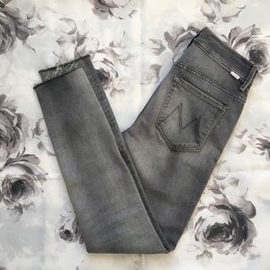 MOTHER Looker Ankle Fray